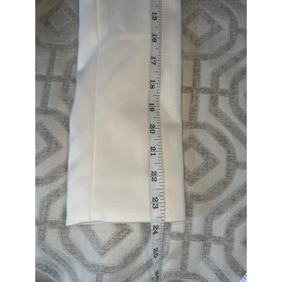 REISS Aleida‎ Cropped Blazer 10 NWT Ivory White Double Breasted Jacket - Picture 8 of 12